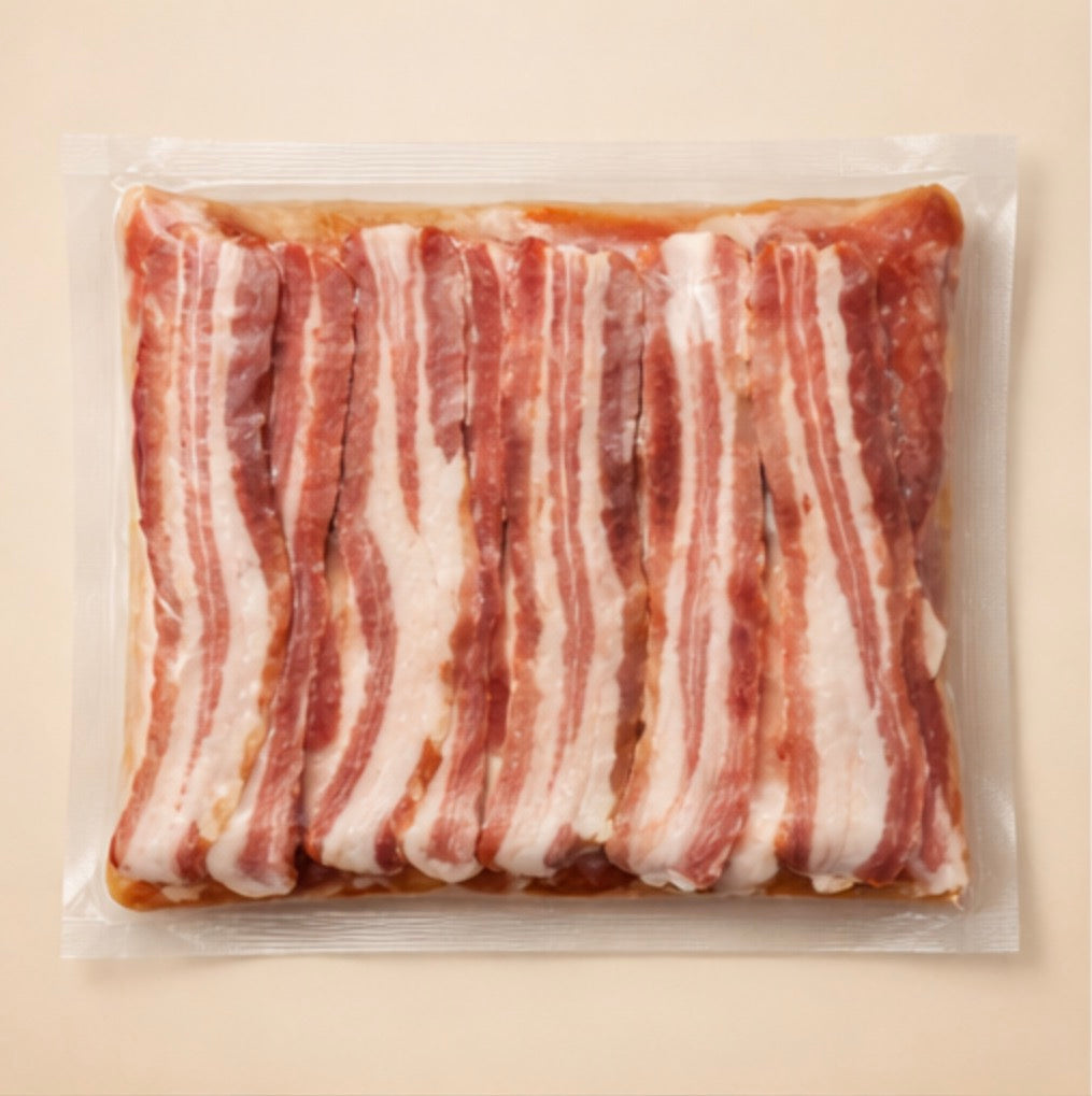Uncured Natural Hickory Smoked Maple Bacon
